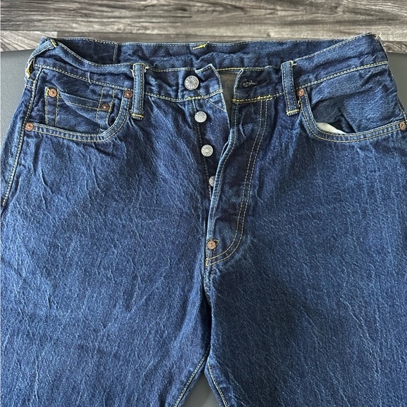 Evisu Jeans - Authentic Japanese Denim - Red & White Daicock Design - Picture 4 of 4